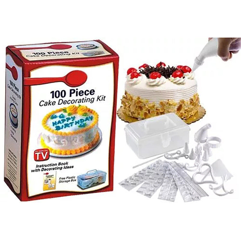 100-Piece Cake Decorating Tool Kit - Dshop.com.au