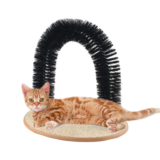 Perfect Arch Cat Toy Self Groomer Scratcher Massager All In One - Dshop.com.au