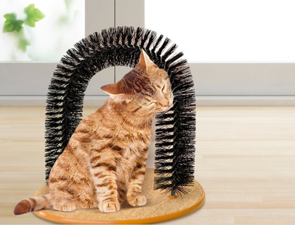 Perfect Arch Cat Toy Self Groomer Scratcher Massager All In One - Dshop.com.au