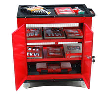 Large Lockable Toolbox Cabinet Tool Trolley - Dshop.com.au