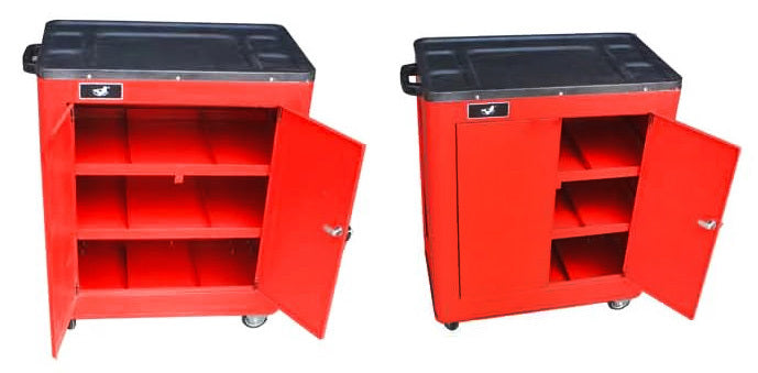 Large Lockable Toolbox Cabinet Tool Trolley - Dshop.com.au