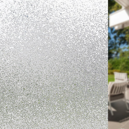 3D Window Privacy Film Frosted Glass Covering Cling Static Vinyl Decal Sticker (100cm x 45cm) - Dshop.com.au