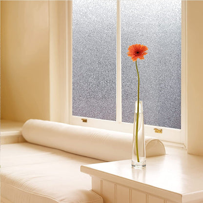 3D Window Privacy Film Frosted Glass Covering Cling Static Vinyl Decal Sticker (100cm x 45cm) - Dshop.com.au