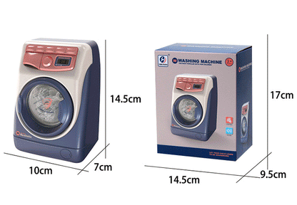 Realistic Washing Machine Mini Home Appliance Pretend Play Toy - Dshop.com.au