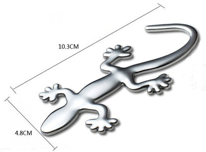 3D Gecko Badge Chrome Emblem Car Sticker Auto Stickers - Dshop.com.au