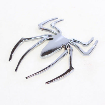 3D Spider Badge Chrome Emblem Car Sticker Auto Sticker - Dshop.com.au