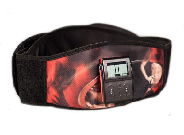 Ab Gym Belt Electronic Abdominal Fitness Tronic Fat Burning Work Out Program - Dshop.com.au