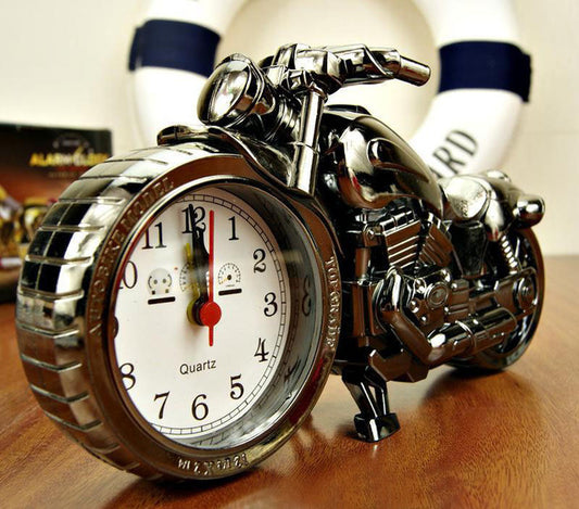 Retro Motorcycle Alarm Clock - Dshop.com.au