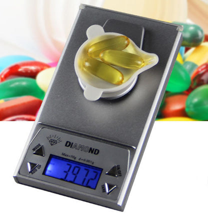 0.001g Diamond Milligram Digital Precision Pocket Scale 10 Gram - Dshop.com.au