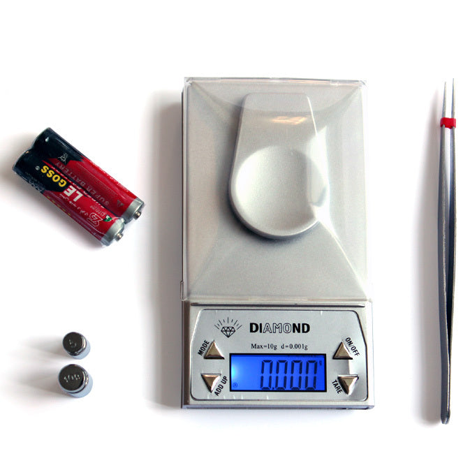 0.001g Diamond Milligram Digital Precision Pocket Scale 10 Gram - Dshop.com.au