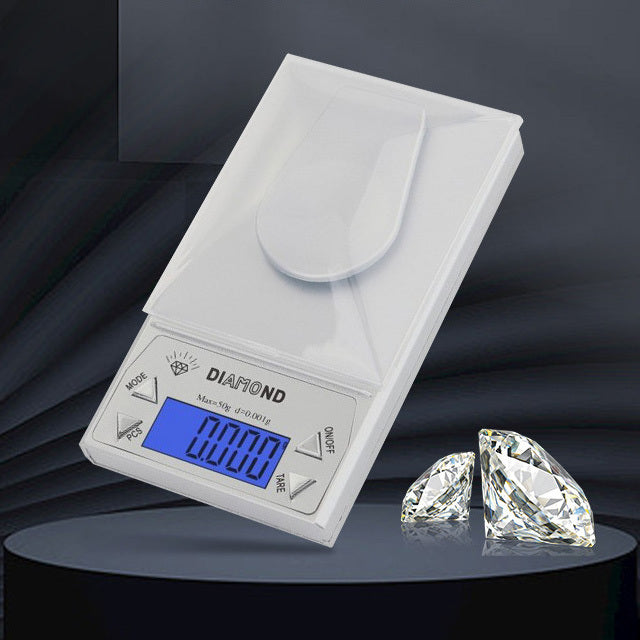 0.001g Diamond Milligram Digital Precision Pocket Scale 50 Gram - Dshop.com.au