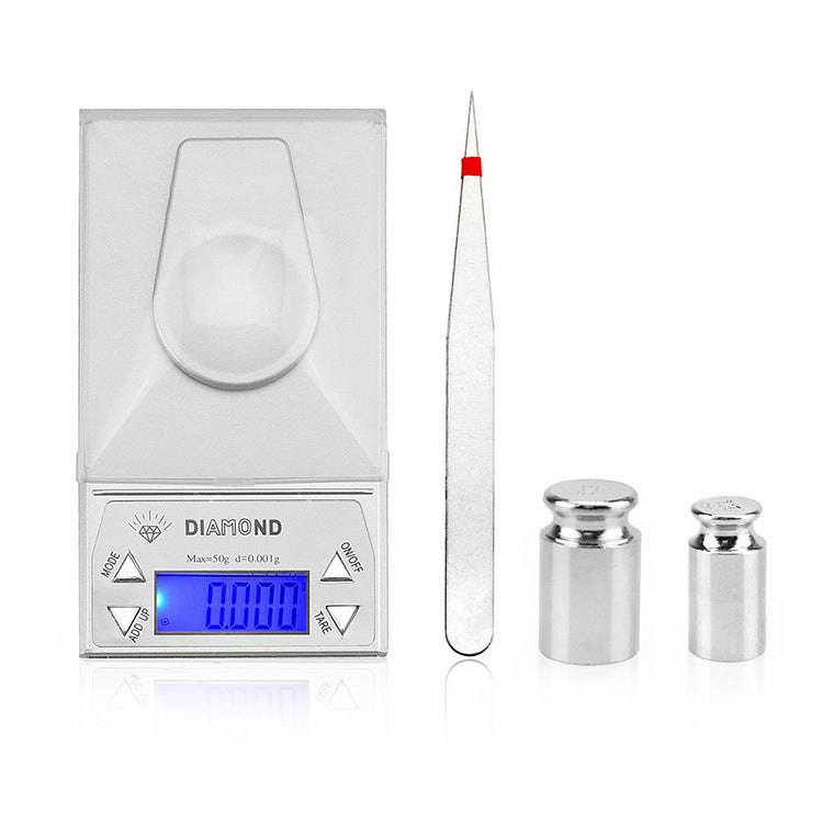 0.001g Diamond Milligram Digital Precision Pocket Scale 50 Gram - Dshop.com.au