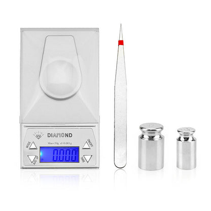 0.001g Diamond Milligram Digital Precision Pocket Scale 50 Gram - Dshop.com.au