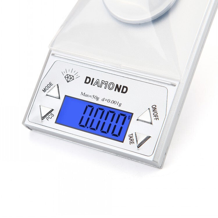 0.001g Diamond Milligram Digital Precision Pocket Scale 50 Gram - Dshop.com.au