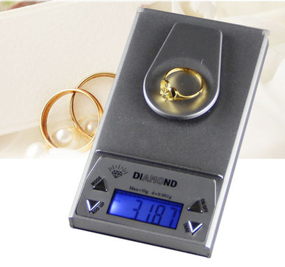 0.001g Diamond Milligram Digital Precision Pocket Scale 50 Gram - Dshop.com.au