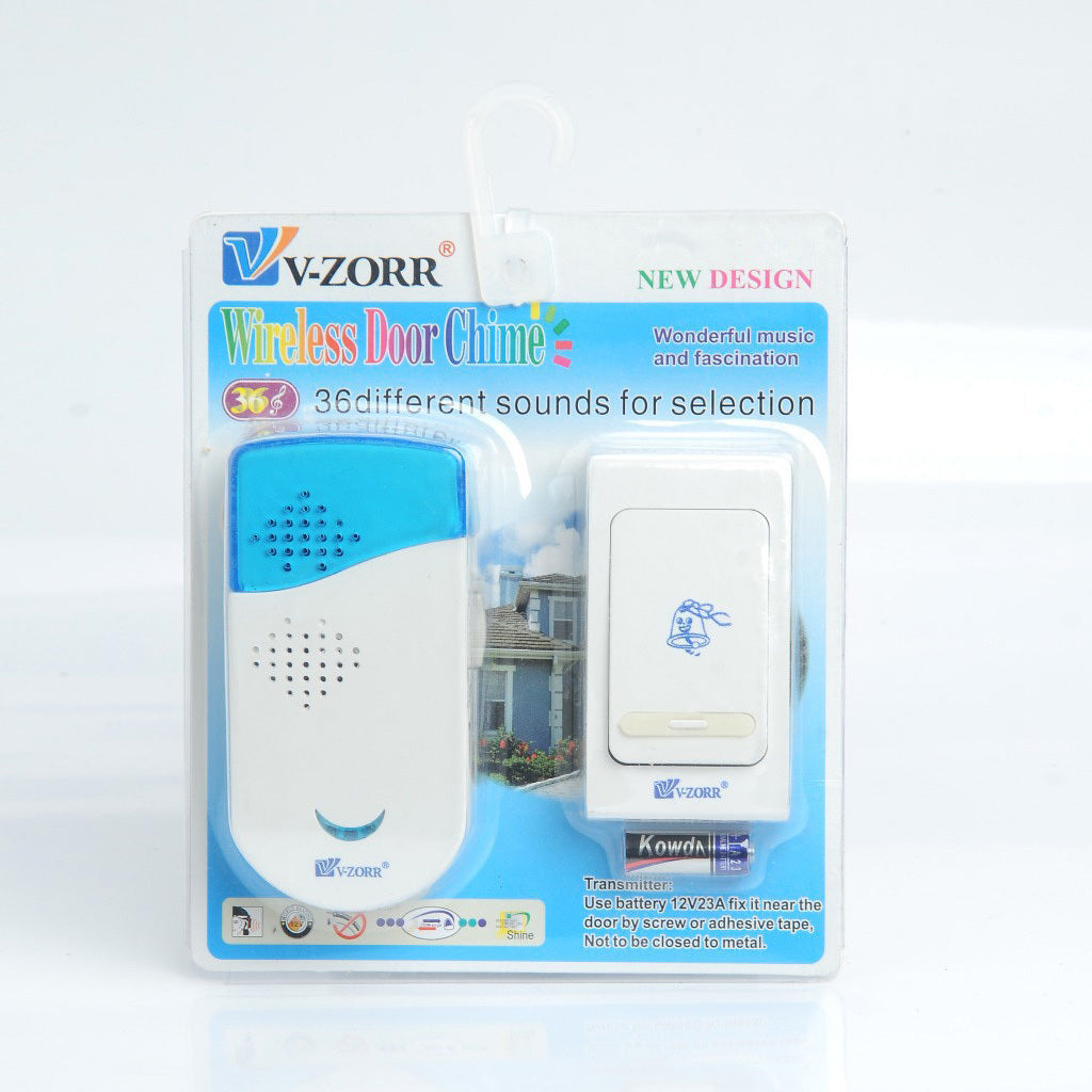 Wireless Door Chime Bell with Remote Control Welcome Doorbell System - Dshop.com.au