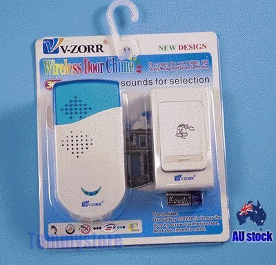 Wireless Door Chime Bell with Remote Control Welcome Doorbell System - Dshop.com.au