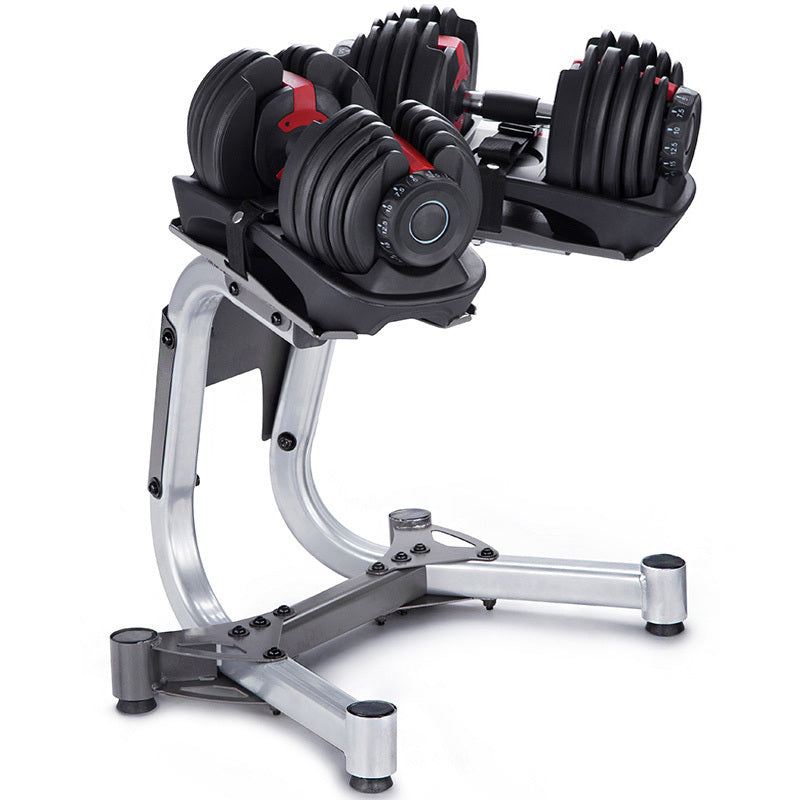 Adjustable Dumbbell Weights Set with Stand - 48kg