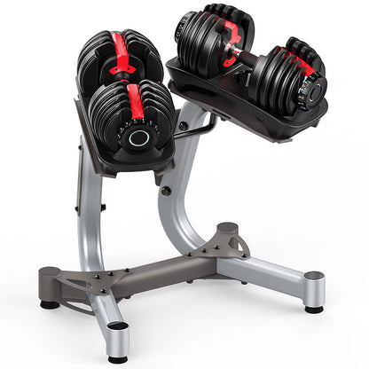 Adjustable Dumbbell Weights Set with Stand - 48kg