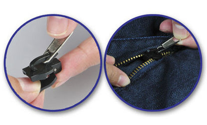 Set of 6 Instant Fix Zippers