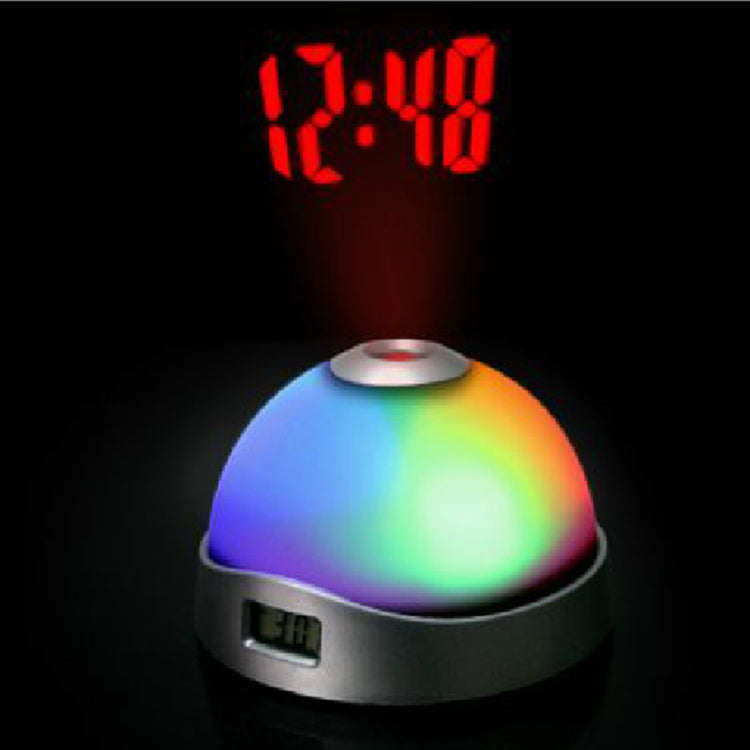 2 x Projector Alarm Clock Time/Date/Starry Sky Projection