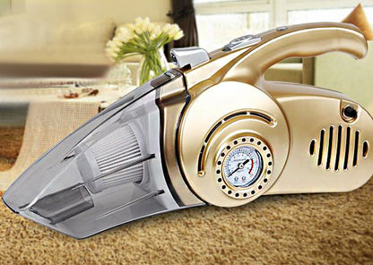 4 In 1 High Power Portable Wet & Dry Car Vacuum Cleaner with Air Compressor