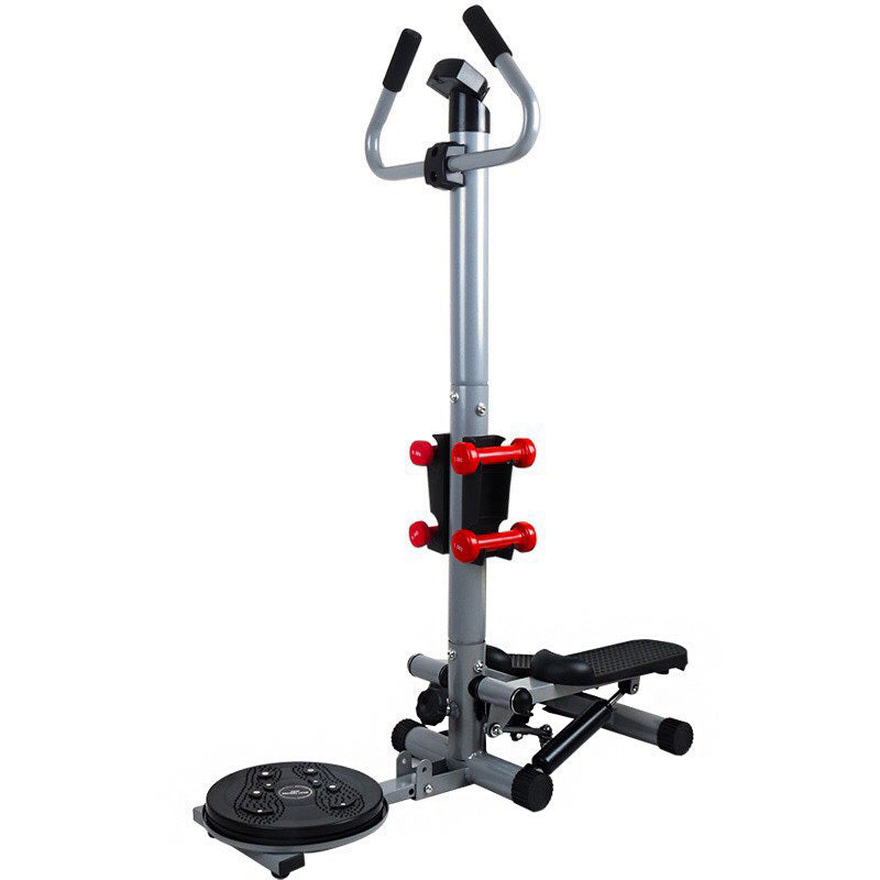 3 in 1 Health and Fitness Twist Stepper with Handle Bar, Twister & Dumbbells