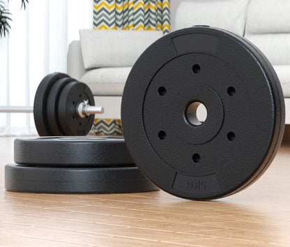 2 x 5kg Barbell Weight Plates Set 10kg Weights