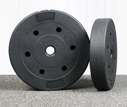 2 x 7.5kg Barbell Weight Plates Set 15kg Weights