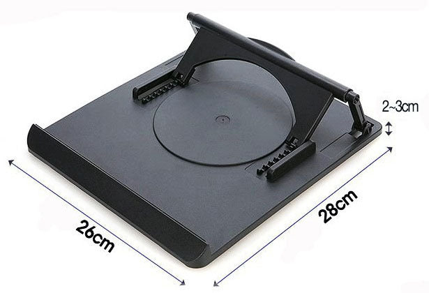 Laptop Notebook Holder Cooling Pad Adjustable Stand