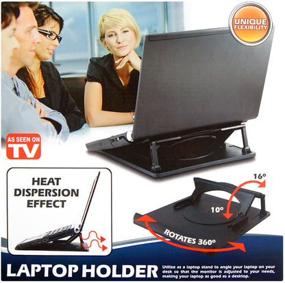 Laptop Notebook Holder Cooling Pad Adjustable Stand