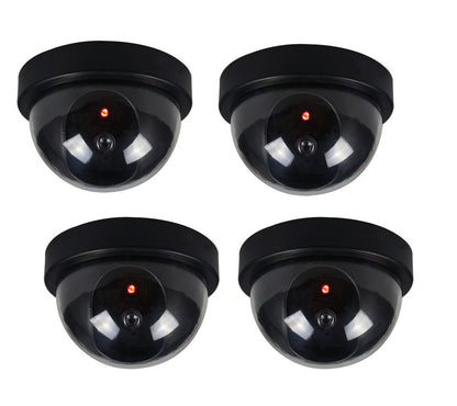 4 x Simulation Dummy Dome Security Cameras