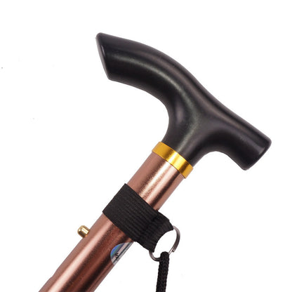 Foldable Portable Aluminum Outdoor Climbing Walking Hiking Stick Cane