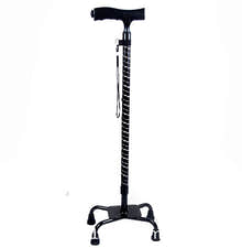 Deluxe Adjustable LED Walking Cane Stick