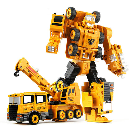 5 In 1 Robot Truck Transformer Toy