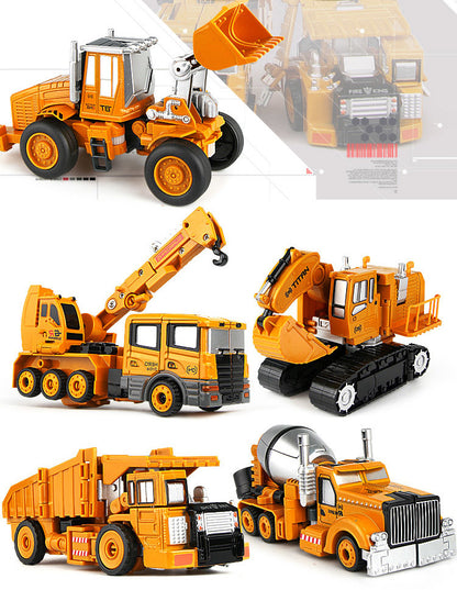 5 In 1 Robot Truck Transformer Toy