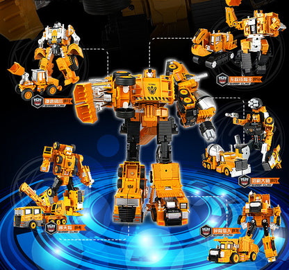 5 In 1 Robot Truck Transformer Toy