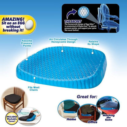 Orthopedic Gel Memory Foam Seat Support Cushion