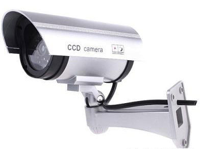 2 x IR Simulation Dummy Security Cameras