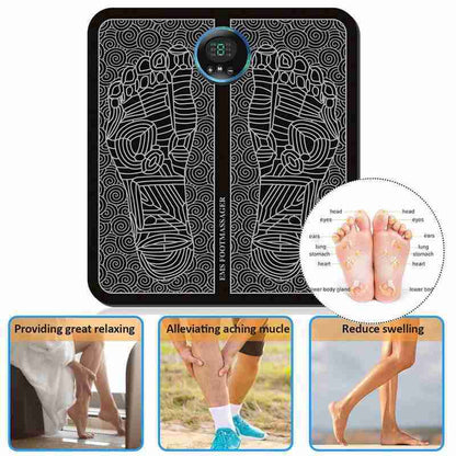 Electric EMS Physiotherapy Massage Foot Massager Pad