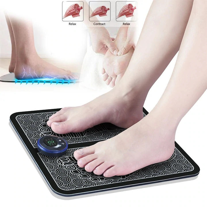 Electric EMS Physiotherapy Massage Foot Massager Pad