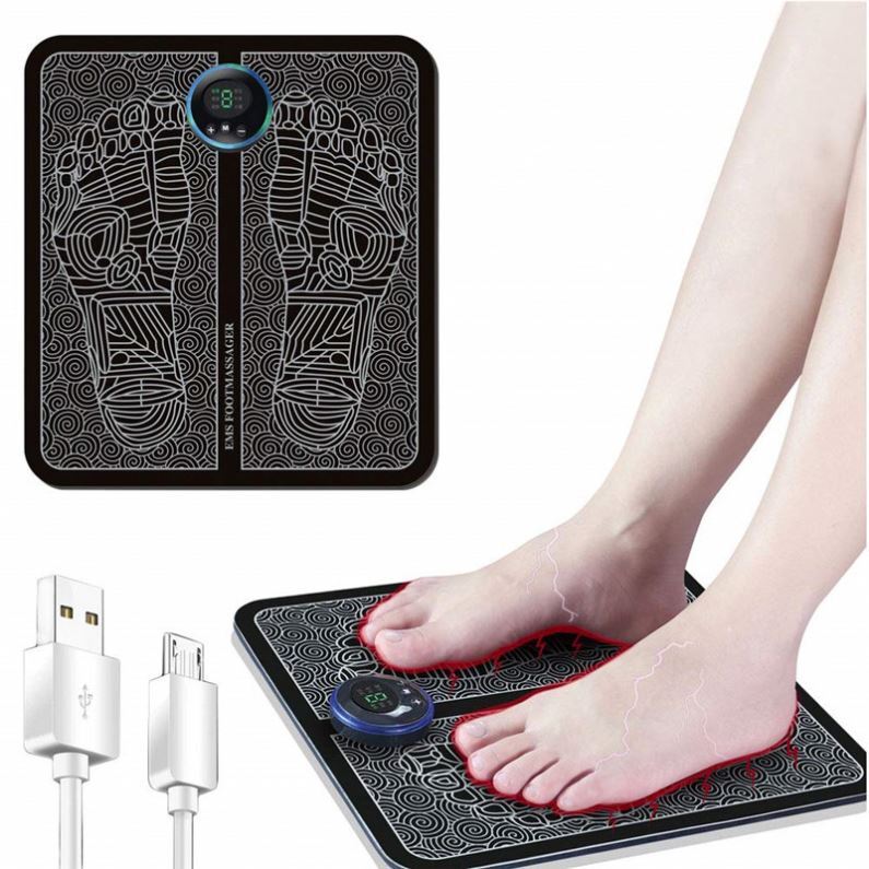 Electric EMS Physiotherapy Massage Foot Massager Pad