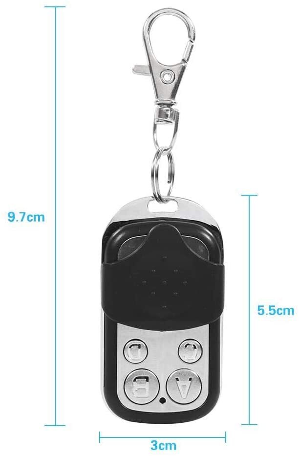 Universal Remote Control Garage Gate Car Door Opener Key Ring Fob