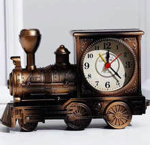 Deluxe Vintage Train Alarm Clock (Copper)