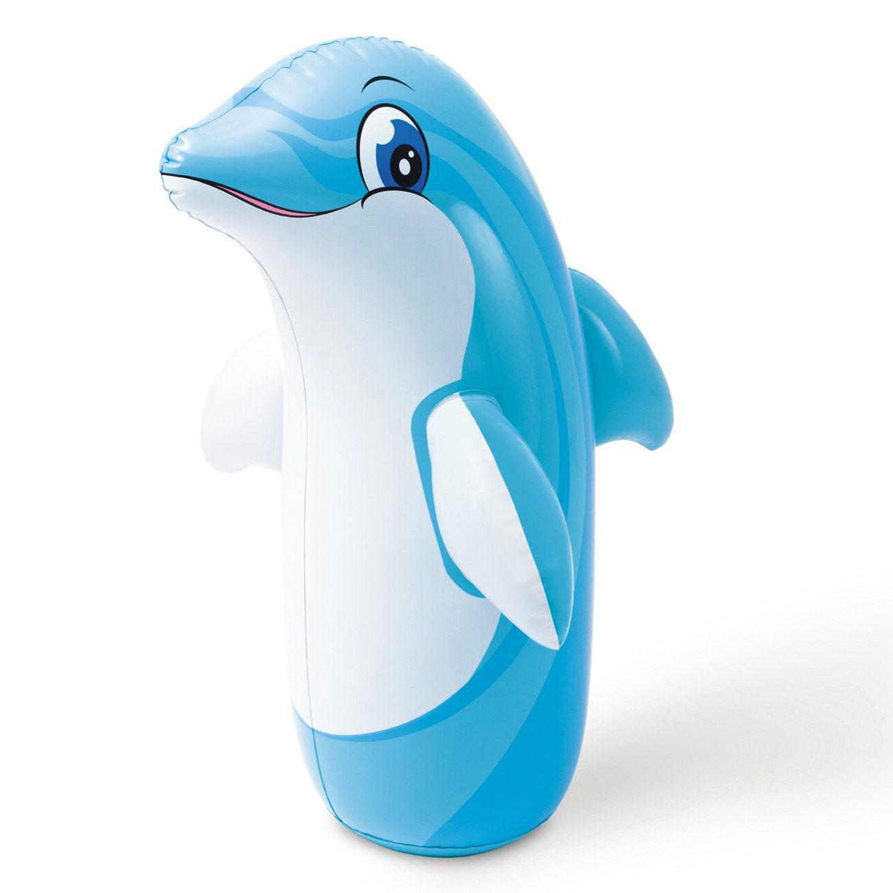 Intex Inflatable Animal Toy 3D Bop Bag (Blue Dolphin)