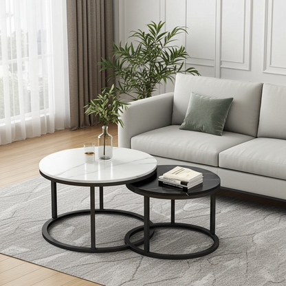 Synergy 2 In 1 Designer Nesting Coffee Tables