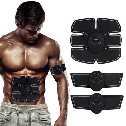 Ab Gym Pads Electronic Abdominal Fitness Fat Burning Belt Work Out Program