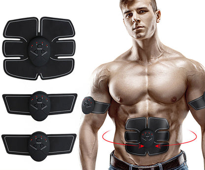 Ab Gym Pads Electronic Abdominal Fitness Fat Burning Belt Work Out Program