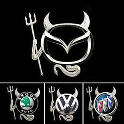 3D Devil Car Sticker Auto Decal Self-adhesive