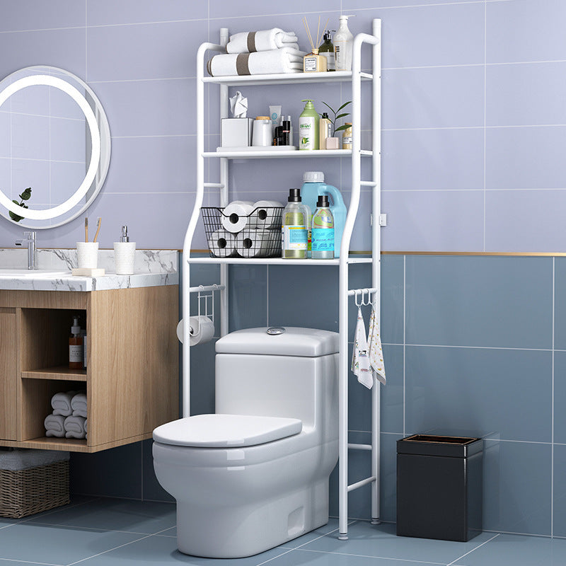 3 Tier Space-saving Bathroom Over Toilet Rack Storage Shelf Organiser